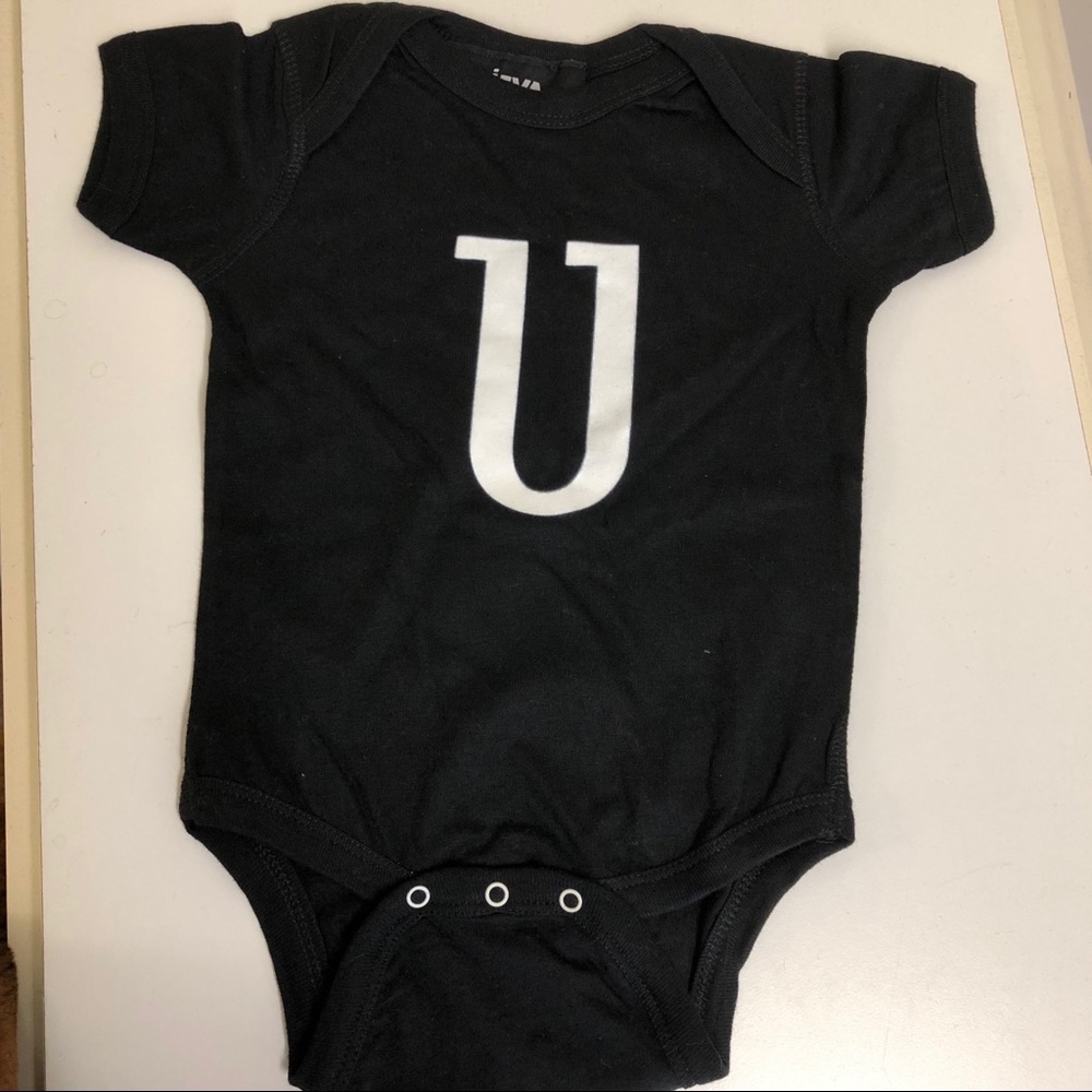 Armenian Letter S cotton onesie